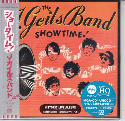 Produktbild von The J. Geils Band: Showtime! Live 1982 (UHQ-CD/MQA-CD) (Papersleeve)