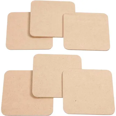 Obrázok produktu pre Creativ Company 557610, Štvorec, Prírodný, Jednofarebné, 100 mm, 100 mm, 3 mm