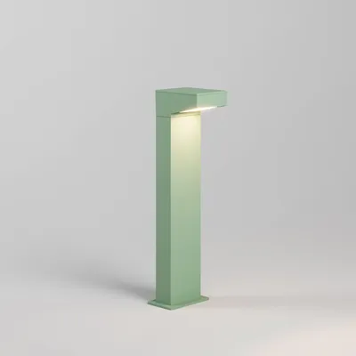 Immagine prodotto di Forward Paletto Luminoso Asimmetrico 13W LED 3000K Colore Salvia, Design Minimalista per Illuminazione Esterna Giardini e Percorsi Pedonali IP65