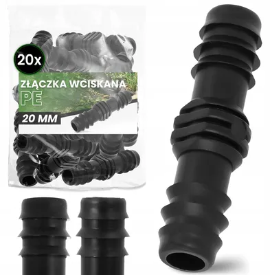 Produktbild von TRCR PE-Einsteckverbinder 20 mm x 20 mm, 20 Stück