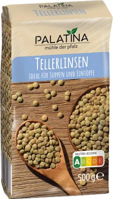 Produktbild von Palatina Linsen Grün 500g