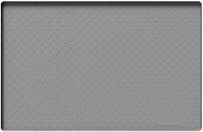 Produktbild von Spülbeckenmatte Silikon - Küchenbeschützer Antirutsch - Hitzebeständig - 86x56 cm - Grau