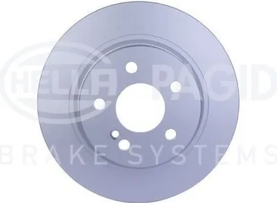 Produktbild von 2x HELLA 8DD 355 129-531 Bremsscheibe Hinterachse