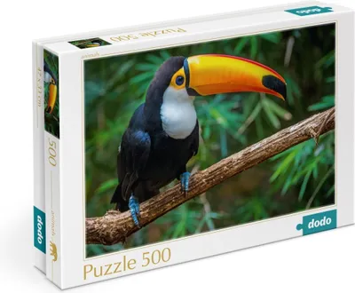 Produktbild von Puzzle 500 vták tukan Brazília