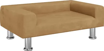 Obrázok produktu pre vidaXL Pelech pre psa hnedý 70x45x26,5 cm zamat