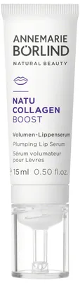 Produktbild von Annemarie Börlind NATUCOLLAGEN BOOST Volumen-Lippenserum 15ml, Lippenbalsam, Farblos, Frauen, Jeder Hauttyp, Kollagen, Kräftigend, Feuchtigkeitsspendend, Aufpolsterung, Verjüngend