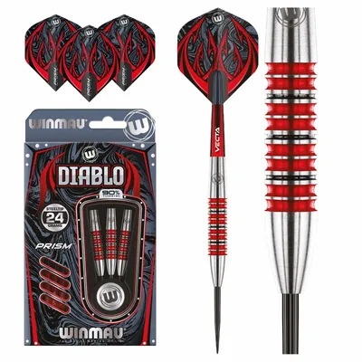 Produktbild von Winmau Diablo Torpedo 90% - Steeldarts
