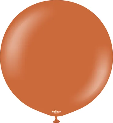 Obrázek produktu pro Retro Rust OrangeLatexové balónky, 45 cm, 25 kusů.