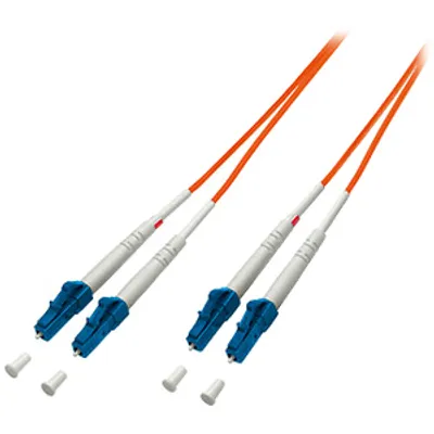 Produktbild von Equip LWL Patchkabel LC->LC 1.00m Multimode Duplex OM2 or Polybeutel