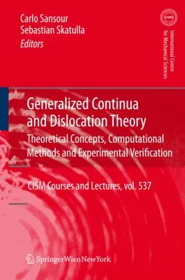 Produktbild von Generalized Continua and Dislocation Theory