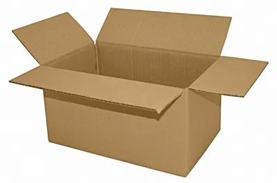Produktbild von 25x Faltkarton 280x180x140mm 1-wellig Dickwelle braun