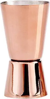 Produktbild von Jigger / Barmaß aus Edelstahl kupferfarbener Cocktail Messbecher