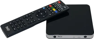 Produktbild von TVIP S-Box v.605 Internet TV IP 4K HEVC HD Android 6.0 Linux Multimedia 5GHz Wlan Schwarz