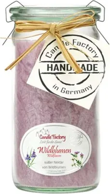 Produktbild von Candle Factory Mini Jumbo Wildblumen Duftkerze Dekokerze 307105