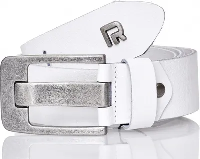 Produktbild von Red Bridge Herren Gürtel Ledergürtel RBC Premium Weiß