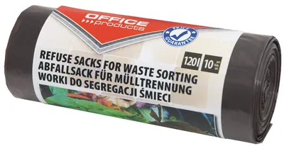 Image de PRODUITS POUR PROFESSIONNELS : Sacs poubelles de 120 litres, robustes, 10 pièces/rouleaux