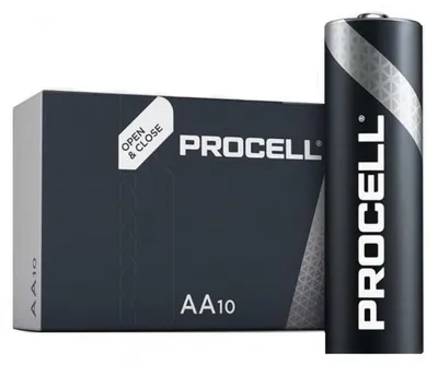 Produktbild von Pack de 10 piles AA / LR6 Duracell Industrial/Procell - duracell