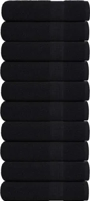 Produktbild von Duschtücher FROGN 10 Stk. Schwarz 70x140 cm 360 g/m²