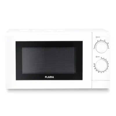 Zdjęcie produktu dla Kuchenka mikrofalowa Flama 1816FL 700W 20 L Biały