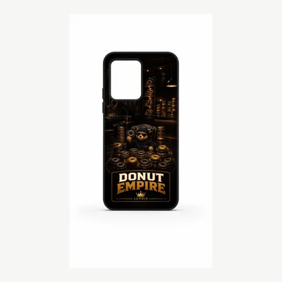 Productafbeelding van Xiaomi Redmi Note 12 hoesje, telefoonhoesje, beschermhoesje met donutmotief – LUNØIR ©