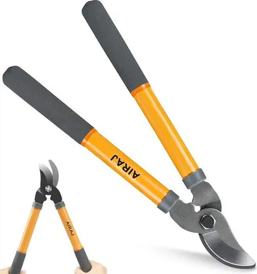 Immagine prodotto di Forbici da potatura professionali, 38,5 cm, per rami spessi fino a 30 mm, acciaio SK5 ad alte prestazioni, più affilate, più leggere e più resistenti