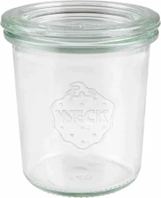 Produktbild von WECK 761- Mini-Sturzglas 140ml 761, o. Ringe u. Klammern, klar (12er Pack)