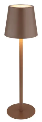 Produktbild von GLOBO 58438BR VANNIE Tischleuchte Metall braun matt, LED