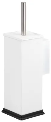 Produktbild von bremermann WC-Garnitur inkl. Wandhalterung, WC-Bürstenhalter eckig aus Edelstahl