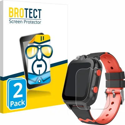 Produktbild von 2x Für Yuede Kids Smartwatch 1.69" Schutzfolie BROTECT Displayschutz Display Schutz Folie Klar Transparent