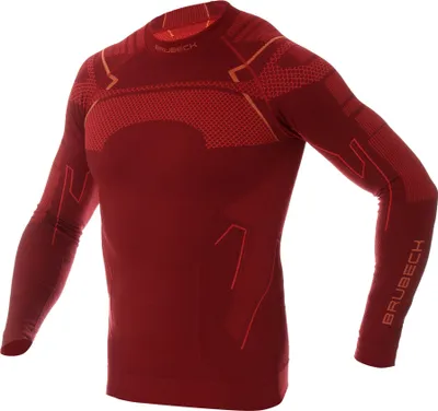 Produktbild von Brubeck Herren Sweatshirt THERMO BURGUNDOW/BORDOW