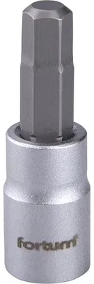 Zdjęcie produktu dla Klucz nasadowy sześciokątny FORTUM 1/4", wysokość 6 mm, długość 38 mm