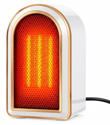 Immagine prodotto di Piccola stufa ventilata, a basso consumo energetico, mini riscaldatore ceramico PTC