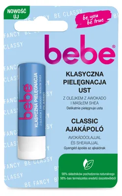 Obrázok produktu pre Pomadka do ust Bebe Young Care Classic 4,9 g