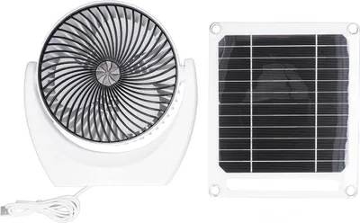 Obrázek produktu pro 4,5 W 5 V Solární panel napájený ventilátor Stabilní Výhodný Výstupní účinnost Nízká hmotnost 6 W 5 V Solární panel