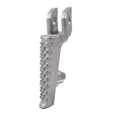 Imagen del producto de Reposapiés delantero para moto, compatible con Honda CBR600 F4I, CBR919, CBR1000, color plateado