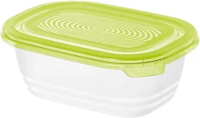 Produktbild von Famanu Frischhaltedose 0,5l mit Deckel - Kunststoff (PP) BPA-frei, grün