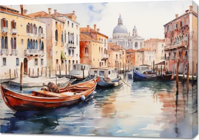 Produktbild von Bild 100x70cm Venedig Impression