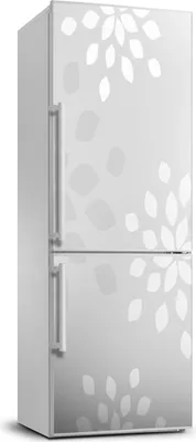 Imagen del producto de Decoración para nevera Tulup - 70x190 cm - Adhesivo para nevera - Motivo floral