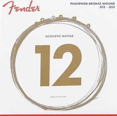 Produktbild von Fender Phosphor Bronze 60L .12-.53 Saiten für Akustikgitarre