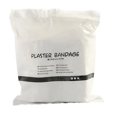 Produktbild von Creativ Company 78914, Gipsgaze, Weiß, 2 Stück(e)
