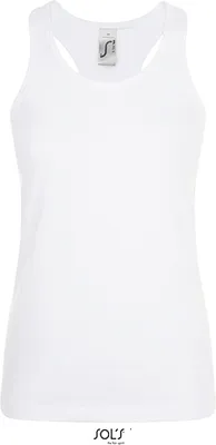 Immagine prodotto di SOLs 01826 | Maglietta Justin da donna / Cotone semipettinato - Colore: Bianco - Taglia: L