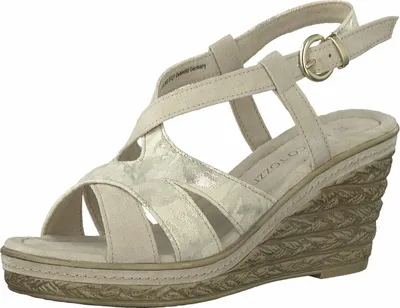Produktbild von Marco Tozzi Damen Sandalette 2-2-28395-24 in sand comb (Größe: 36)