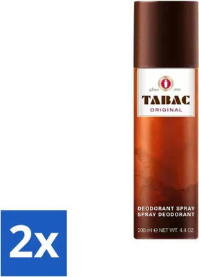 Produktbild von Tabac Original - Deodorant Spray - Antitranspirant - 200 ml - Vorteilspack - 2 Stücke