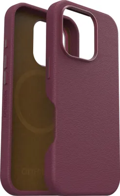 Produktbild von OtterBox Symmetry Hülle für Apple iPhone 16 Pro Smartphone - Foxberry (Pink) - Kratzfest, Schmutzabweisend, Sturzsicher - Plastik, Kaktusleder, Polyurethan - Kann drahtlos geladen werden