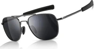 Image de Lunettes de soleil militaires polarisées Pilot Style Temple à baïonnette