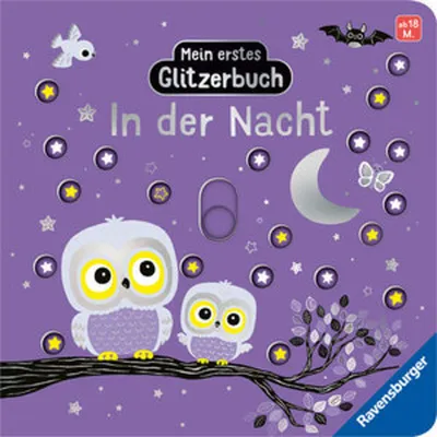 Produktbild von Mein erstes Glitzerbuch - In der Nacht