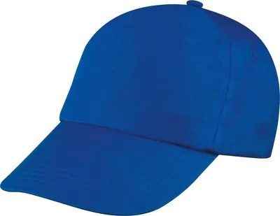 Produktbild von Baumwoll Basecap 5 Panel / Farbe: blau