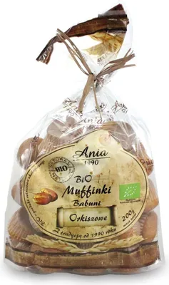 Zdjęcie produktu dla MUFFINKI BABUNI ORKISZOWE200 g -ANIA