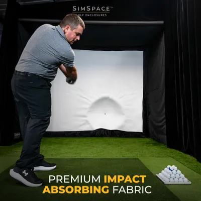 Produktbild von SimSpace Golf-Gehäuse 4 x 3 x 3 m (13' 2'' x 9' 10'' x 9' 10'')