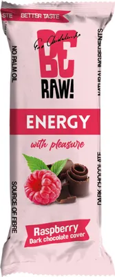 Zdjęcie produktu dla BeRAW Baton Energy Raspberry 40g
